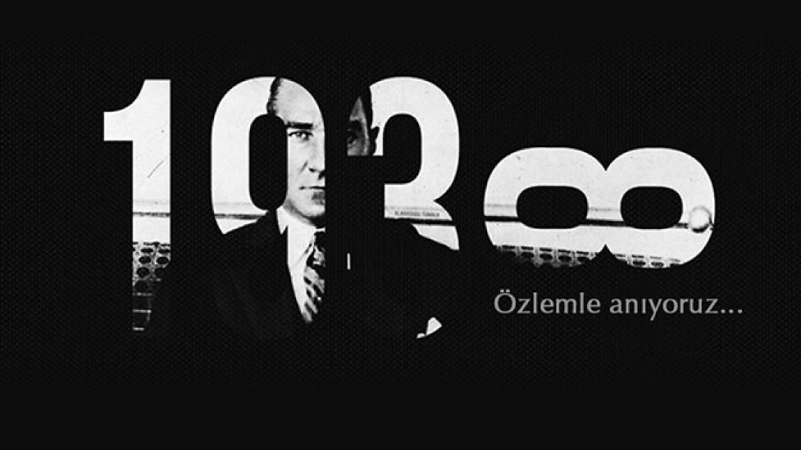 10 Kasın Atatürk'ü Anma Töreni