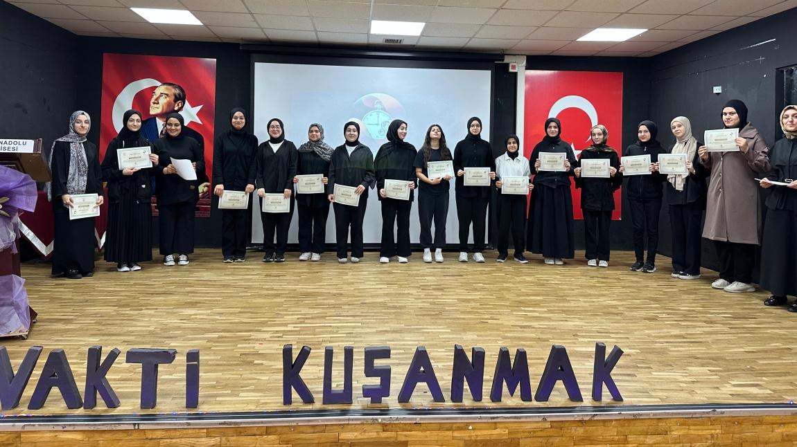 Bayrampaşa Vakti Kuşanmak Projesi Okulları Programı